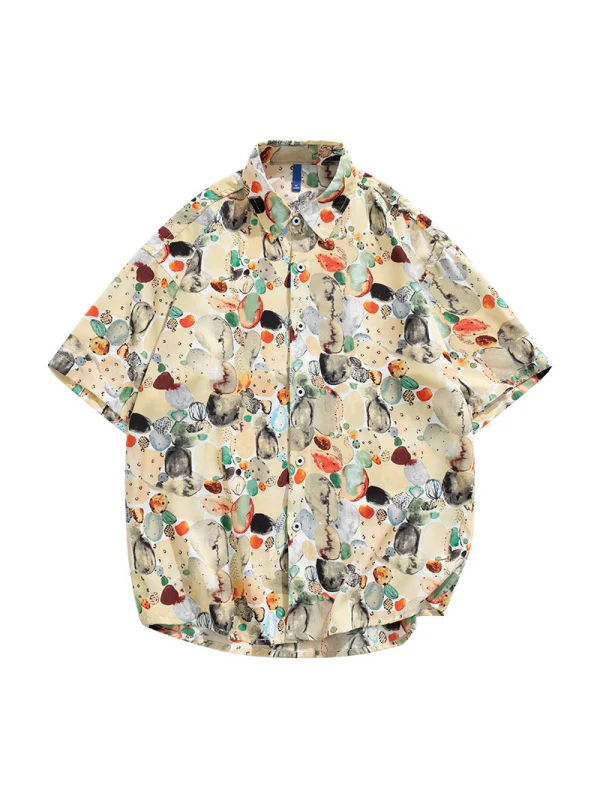 Hawaii Breathable Printed Beach Shirts - Image 7