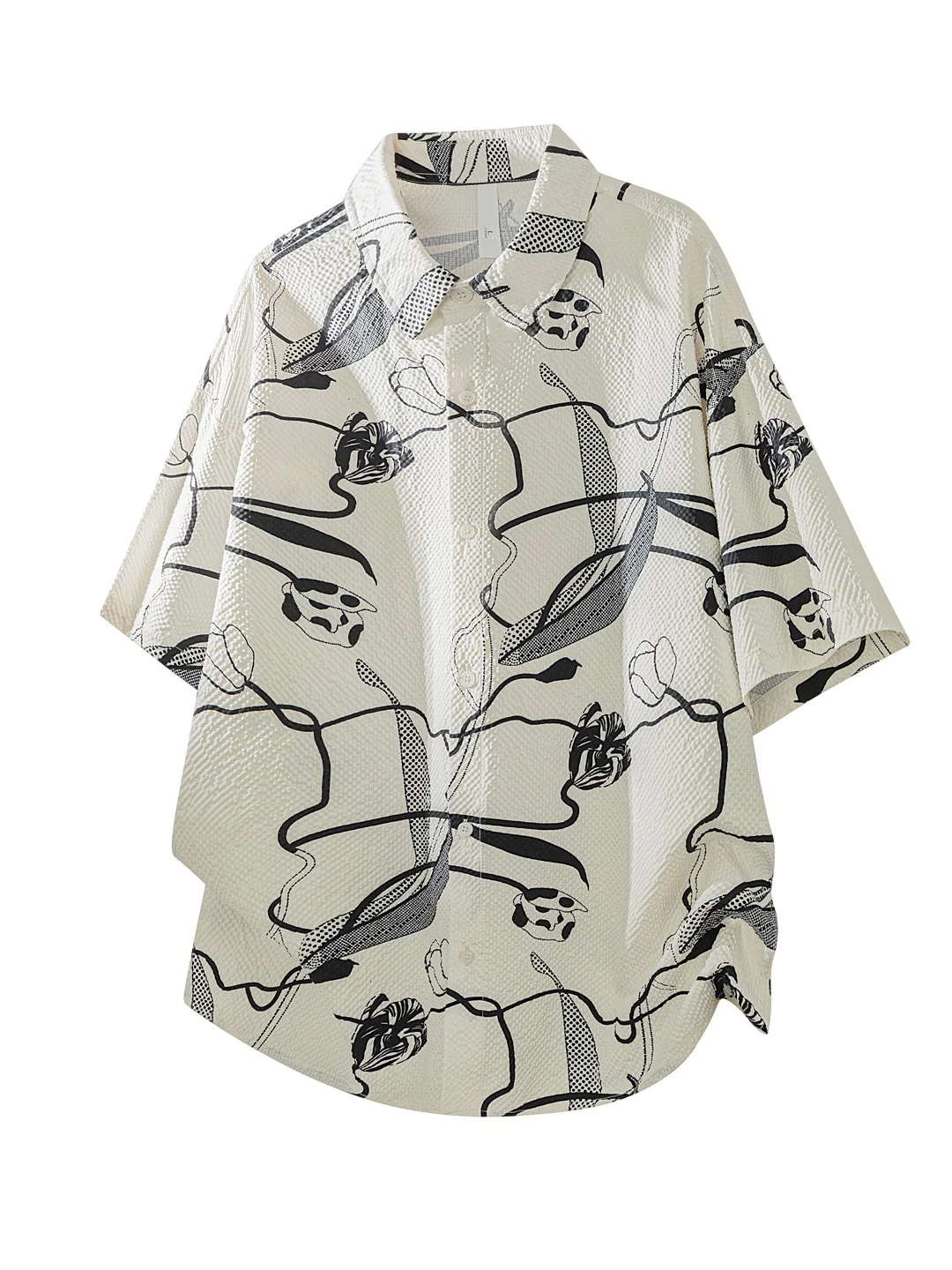 Printed Leisure Loose-fit Beach Shirts - Image 16