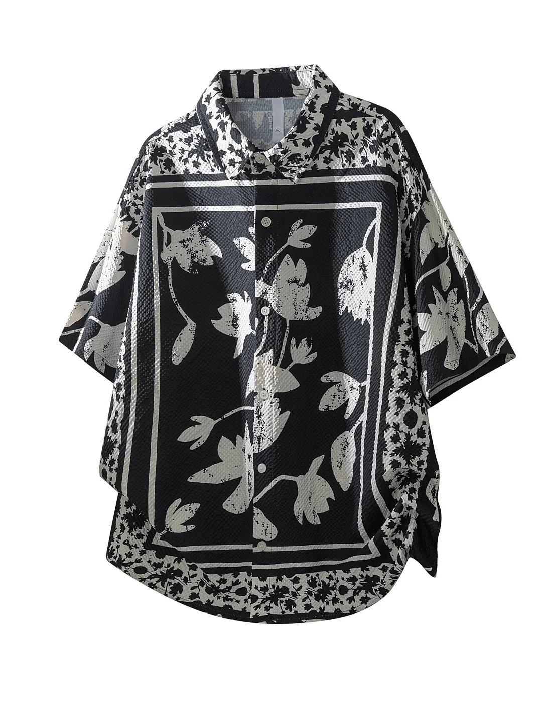 Printed Leisure Loose-fit Beach Shirts - Image 6