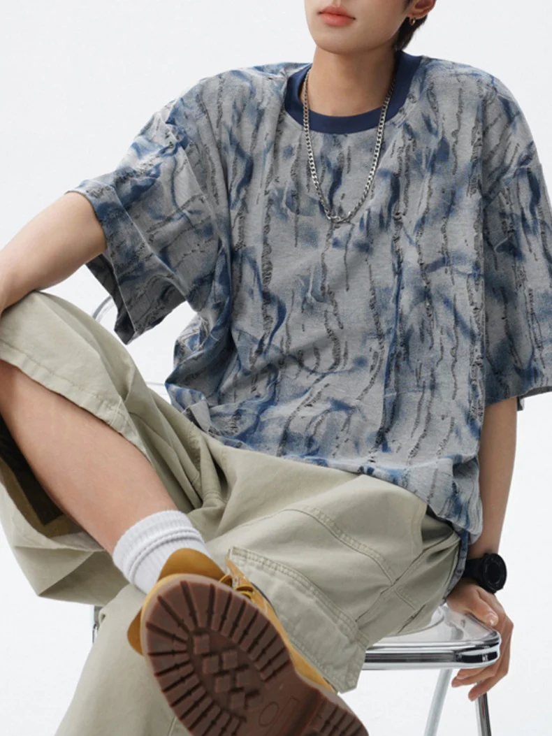 Camouflage Hole T-shirts - Image 2