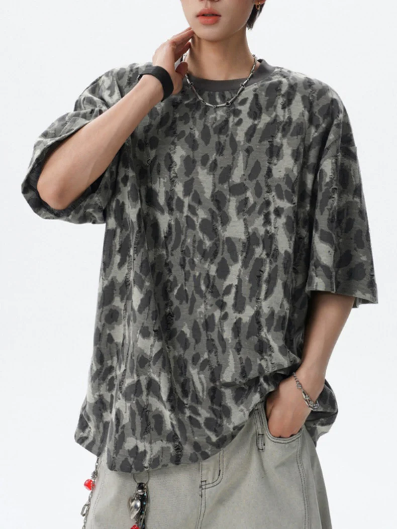 Camouflage Hole T-shirts - Image 6