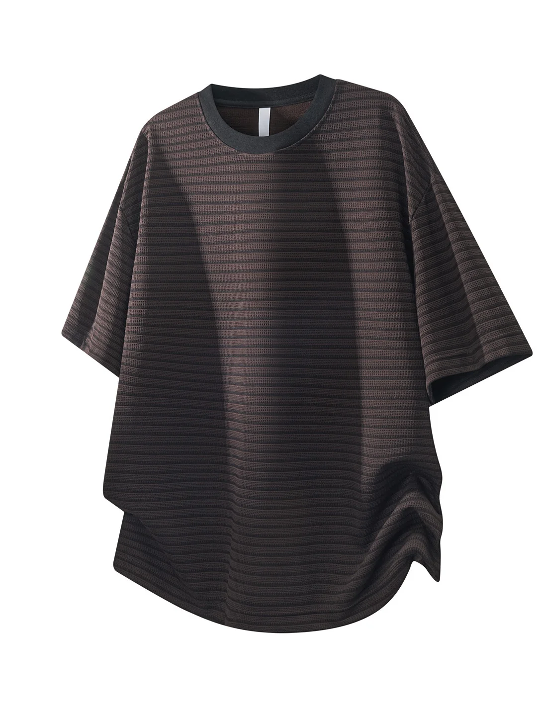 Color-blocked Stripes Loose-fit T-shirts - Image 6