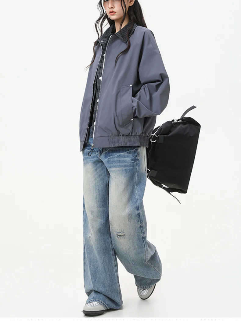 Layered-look Plaid Jackets - Image 12