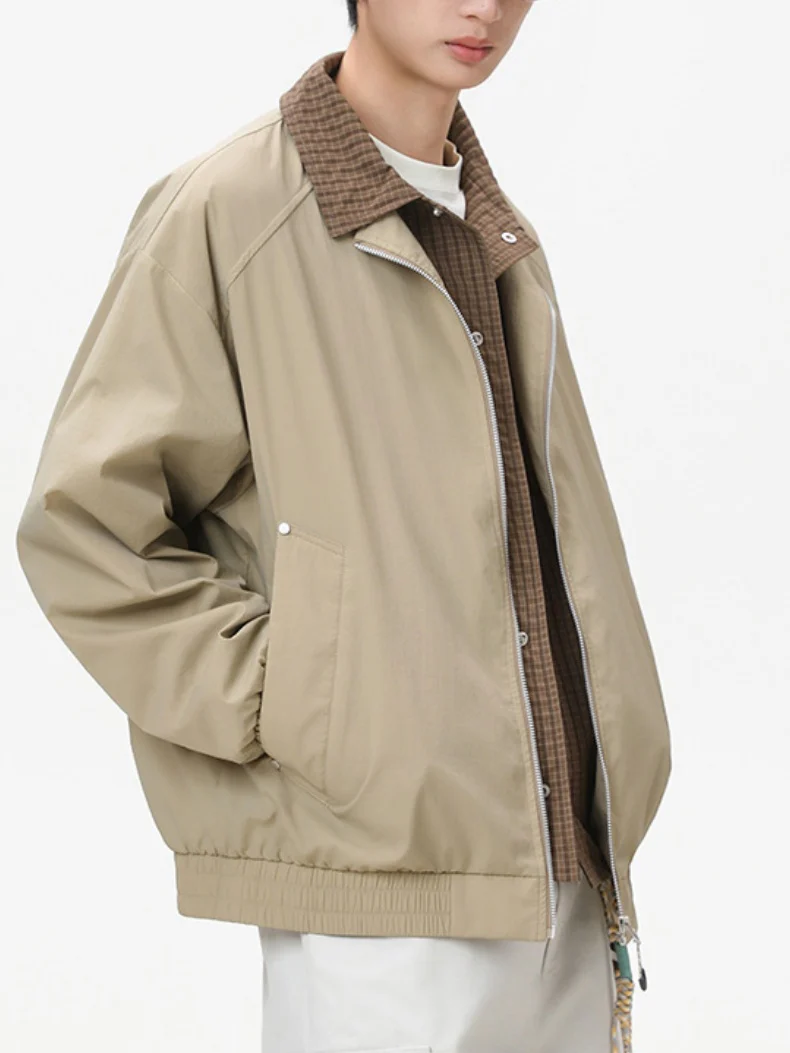 Layered-look Plaid Jackets - Image 2