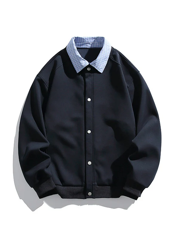 Layered-look Color-blocked Jackets - Image 8