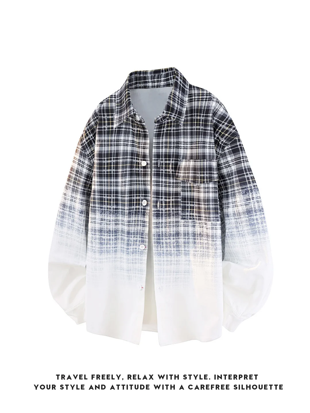 Gradient Plaid Shirts - Image 10