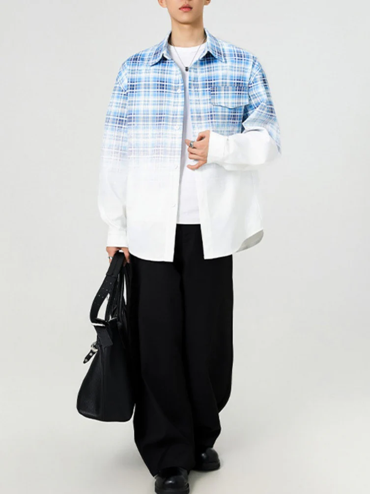 Gradient Plaid Shirts - Image 6
