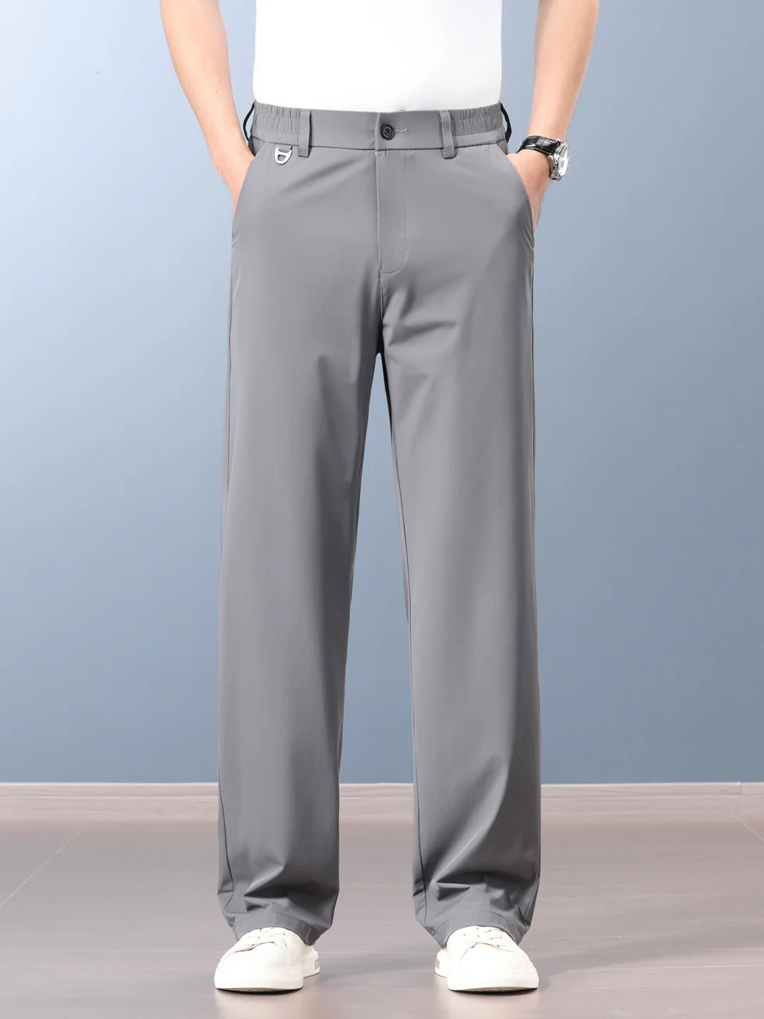Straight-fit Anti-wrinkle Pants - Image 7