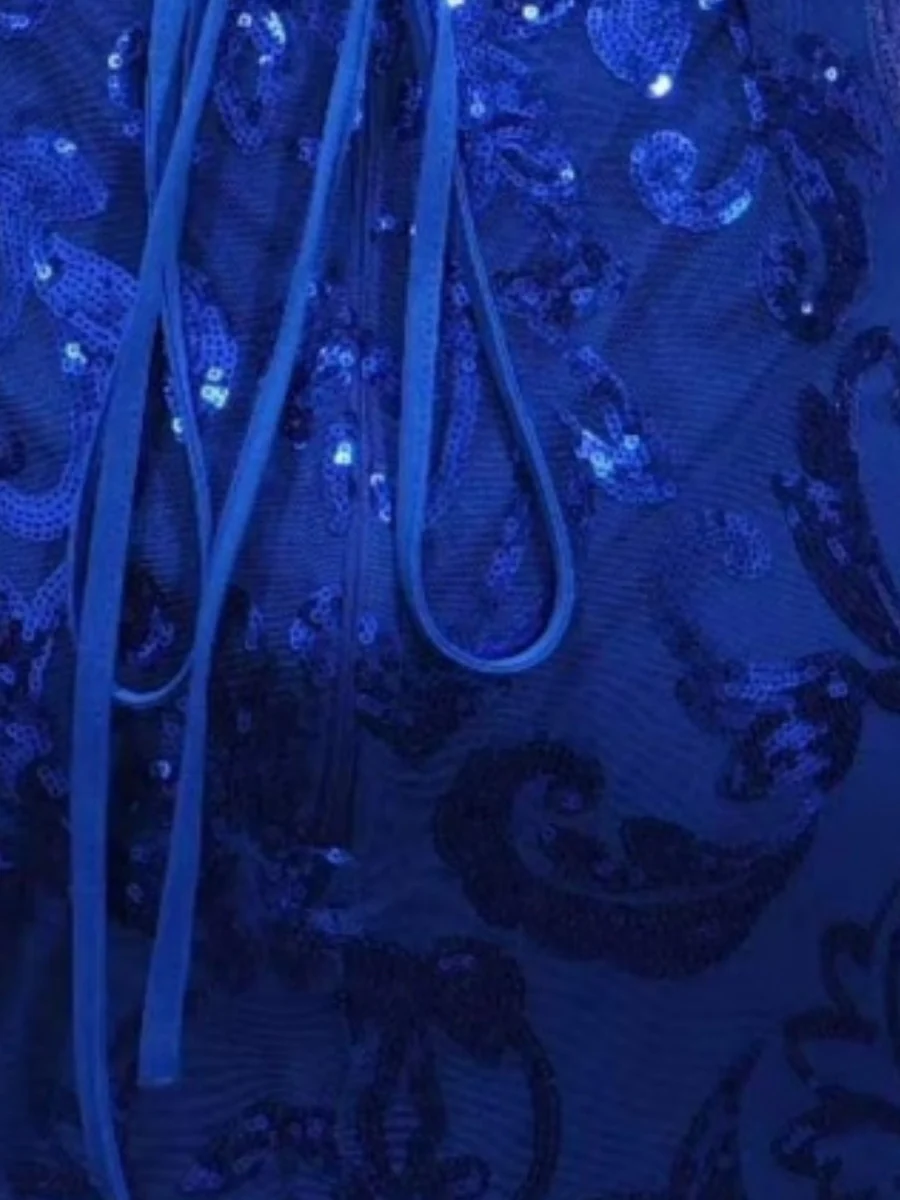 Sequins Backless Sexy Camisoles Formal Dress Mini&Short Dresses - Image 10