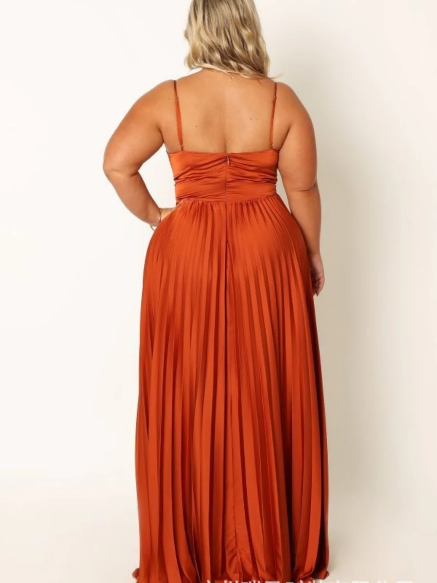 Camisoles Green Formal Dress Crimp Maxi Dresses - Image 27