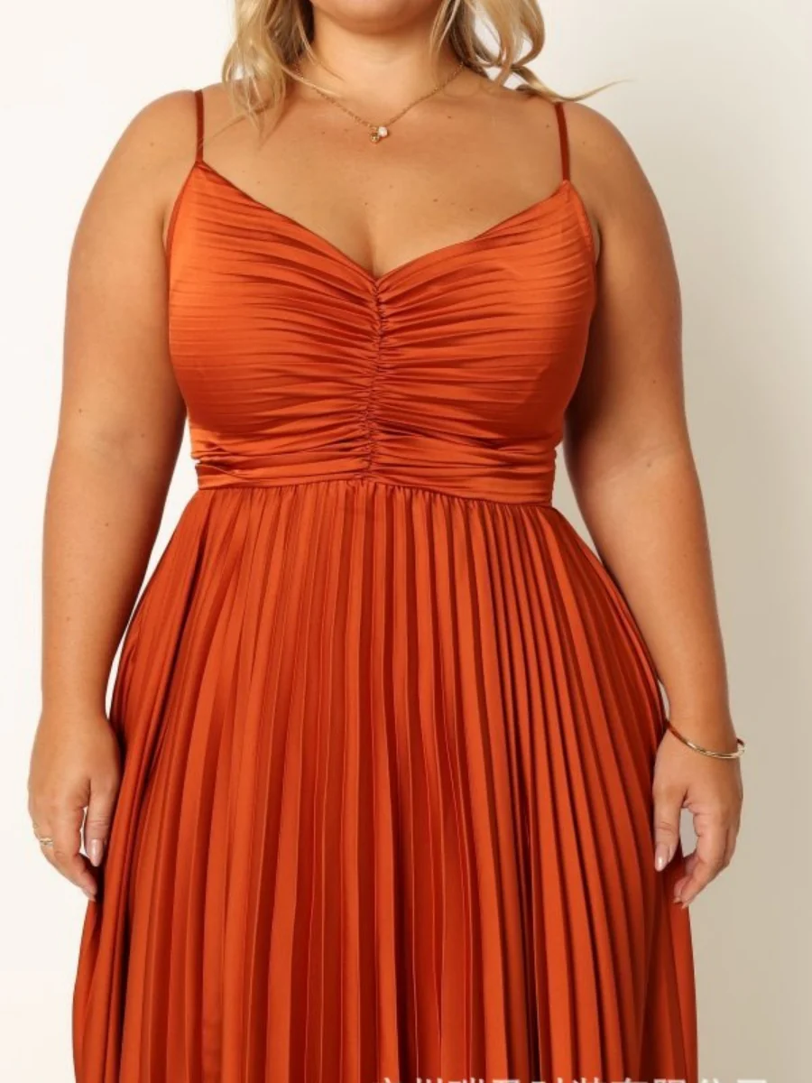Camisoles Green Formal Dress Crimp Maxi Dresses - Image 28