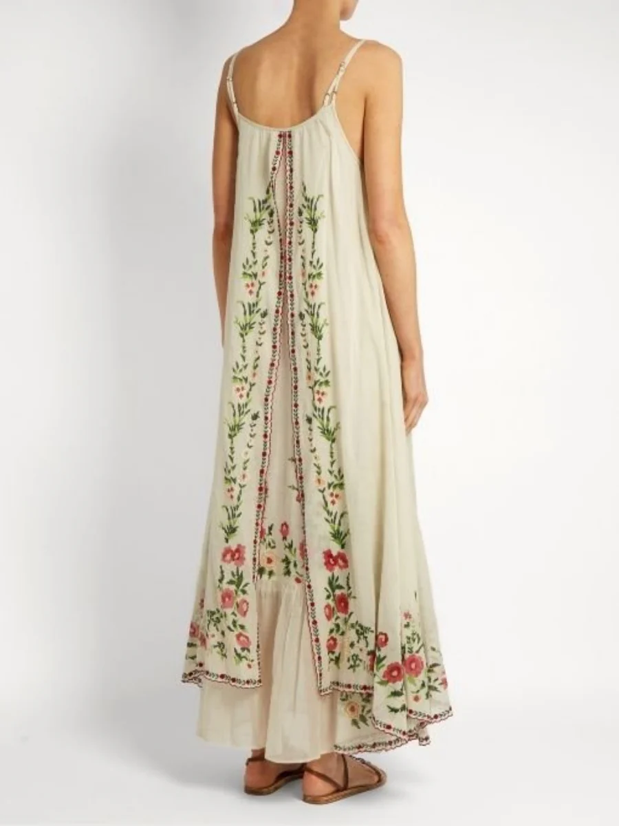 Floral Print Maxi Dress - Image 2