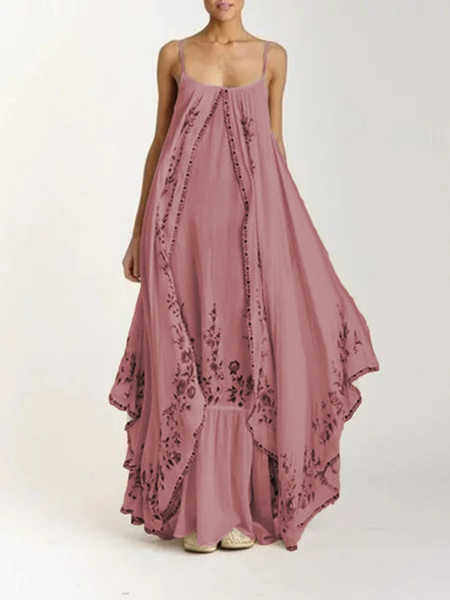 Floral Print Maxi Dress - Image 5