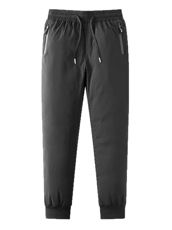 Thermal Slim-Fit Down Pants - Image 3