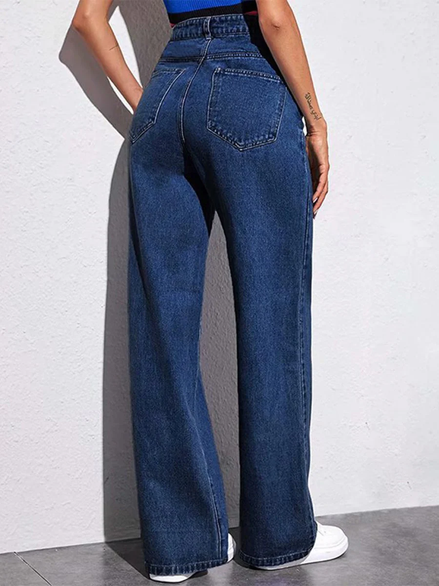 Liber Autumn Women's Pocket Jeans - Image 2
