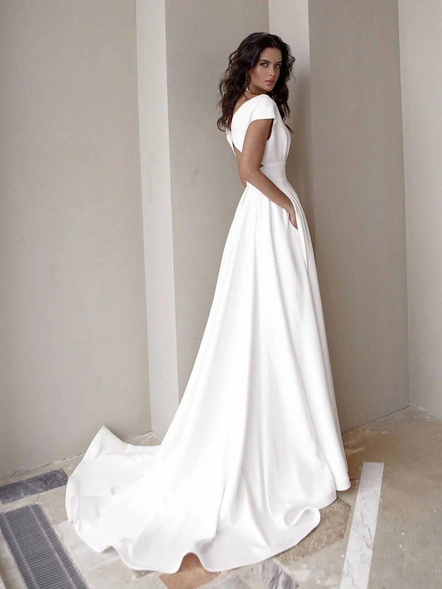 Slit Big Swing Formal Dress Maxi Dresses - Image 3
