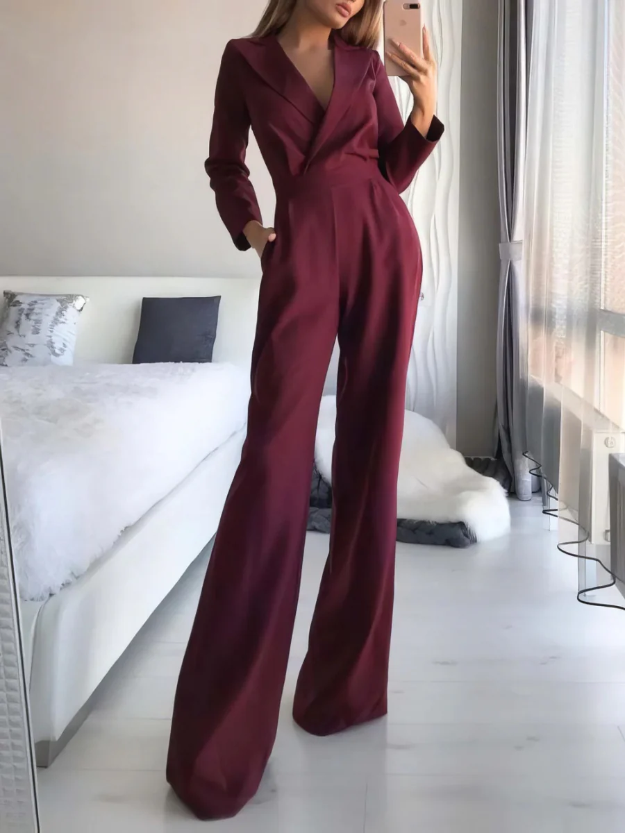 Brother-in-law Long Sleeve Pocket Jumpsuits