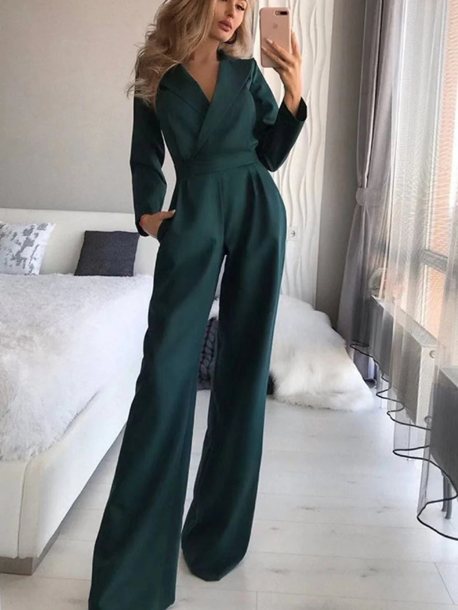 Brother-in-law Long Sleeve Pocket Jumpsuits - Image 2