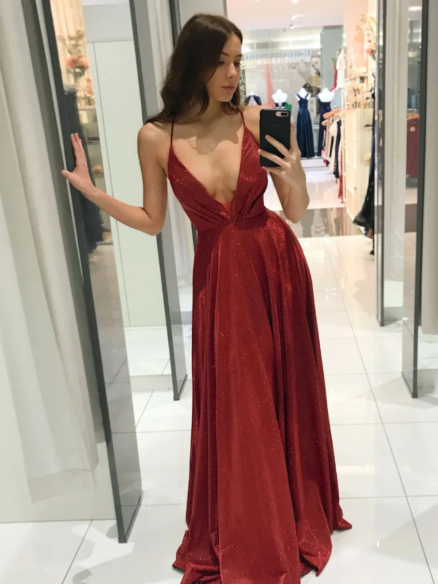 Sequins Backless Bandage Formal Dress Maxi Dresses - Image 7