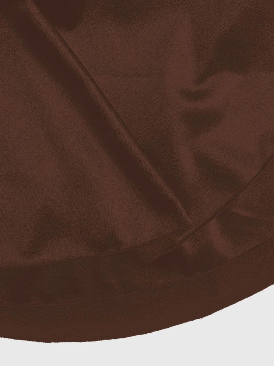 V-neck Camisoles Satin Mini&Short Dresses - Image 25