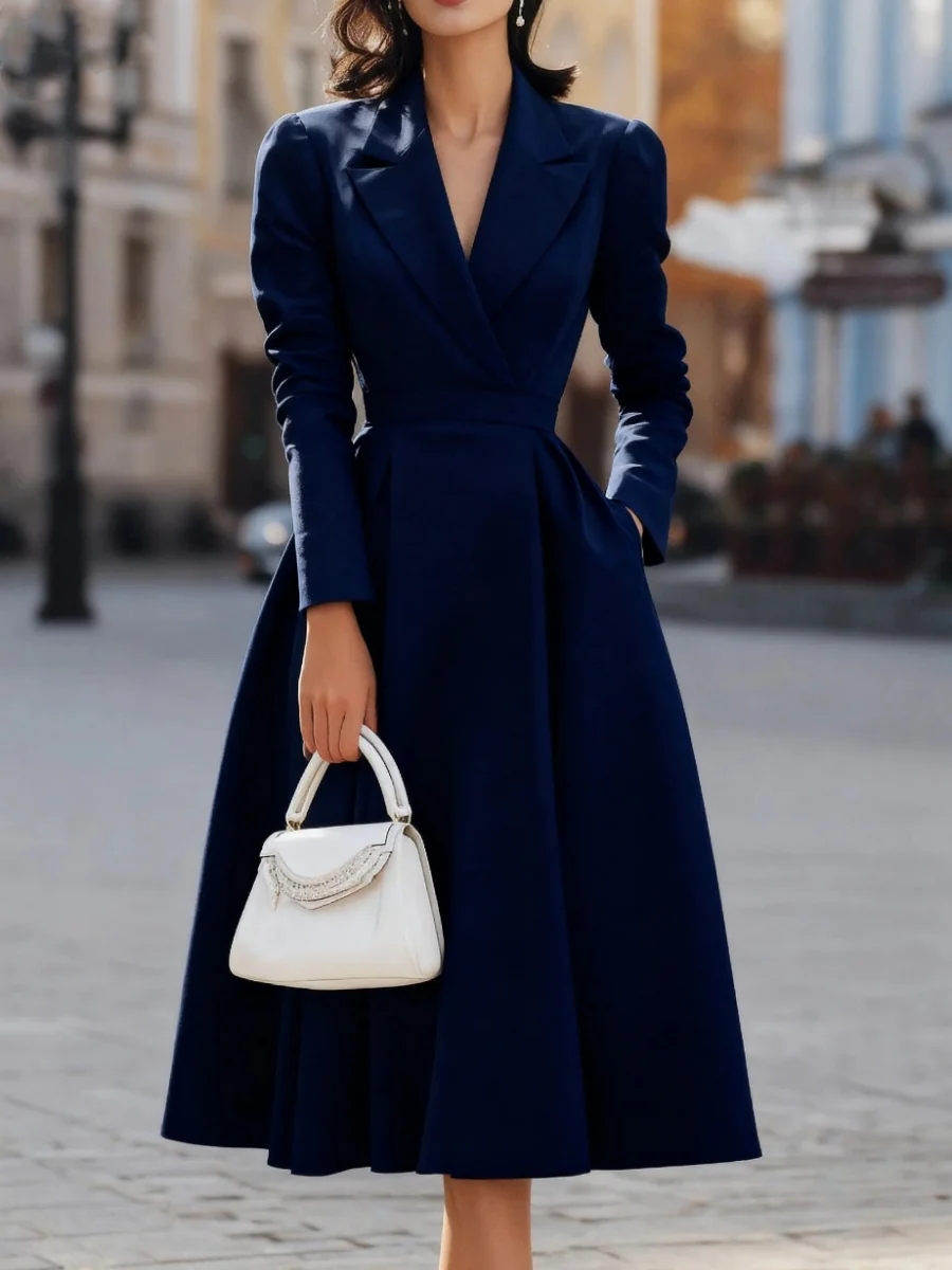 Simplicity A-pendulum Black Waist Maxi Dresses - Image 3