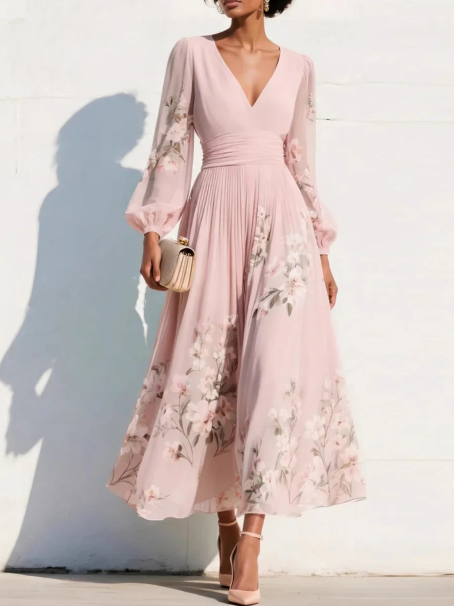Vacation Formal Dress Printed Maxi Dresses - Image 10