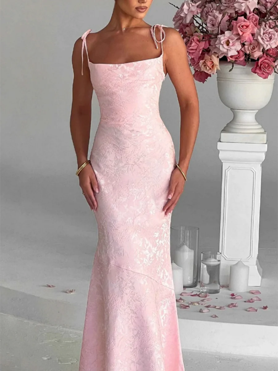 Waist Hip-hugging Fishtail Maxi Dresses - Image 13