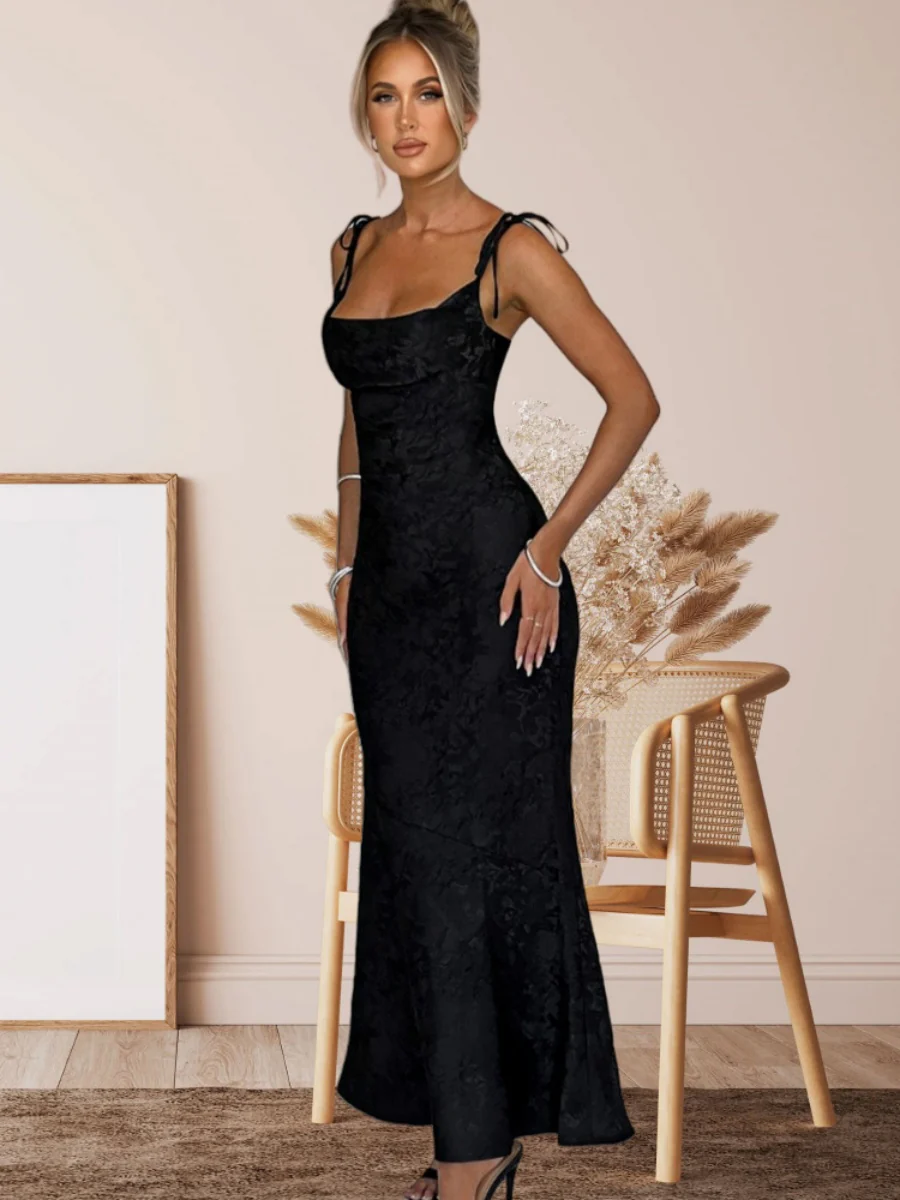 Waist Hip-hugging Fishtail Maxi Dresses - Image 16