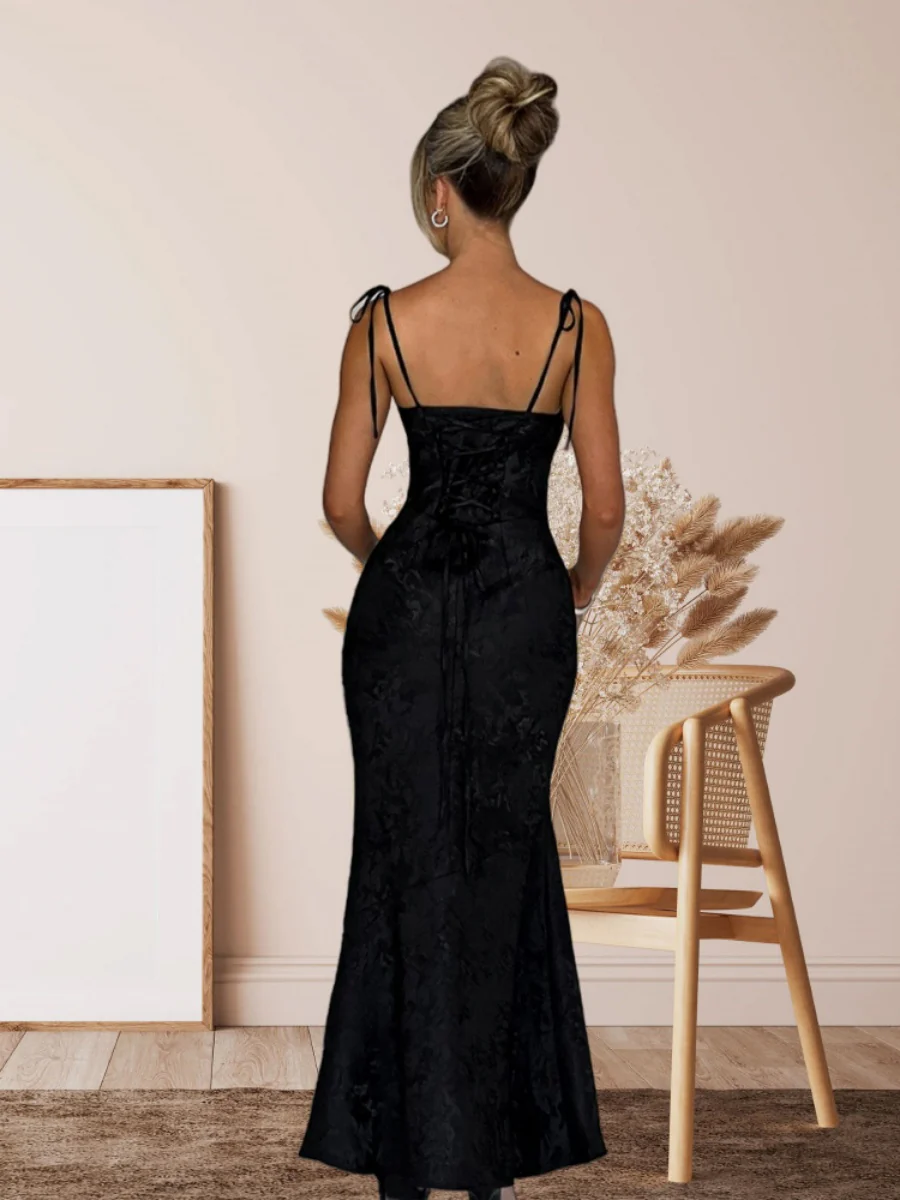 Waist Hip-hugging Fishtail Maxi Dresses - Image 17