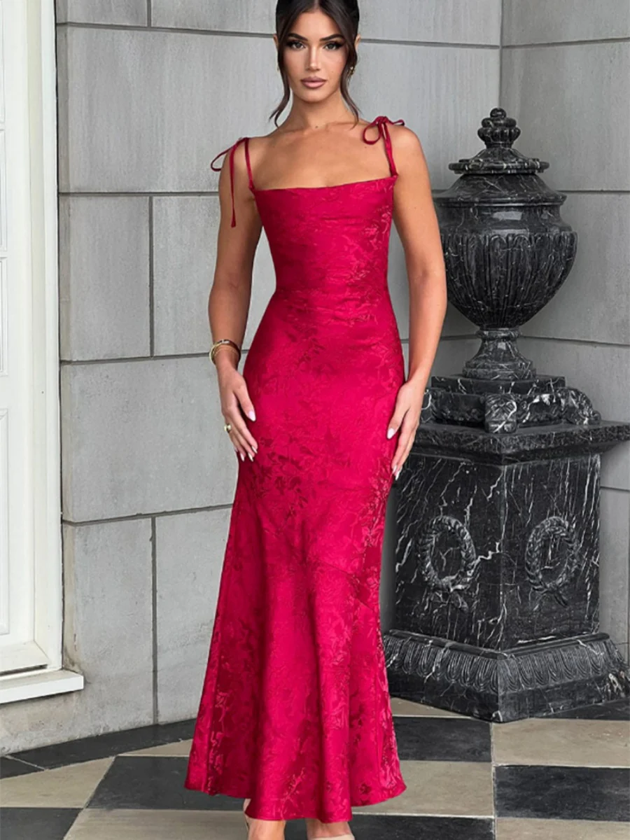 Waist Hip-hugging Fishtail Maxi Dresses - Image 19