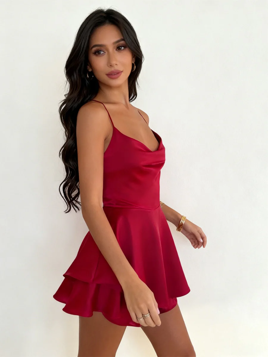 Halter Bandage Mini&Short Dresses - Image 10