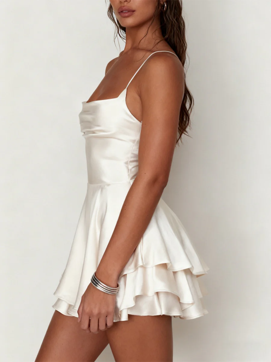 Halter Bandage Mini&Short Dresses - Image 5