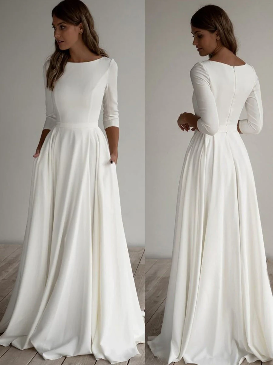 Simplicity Long Sleeve Parties Maxi Dresses - Image 2