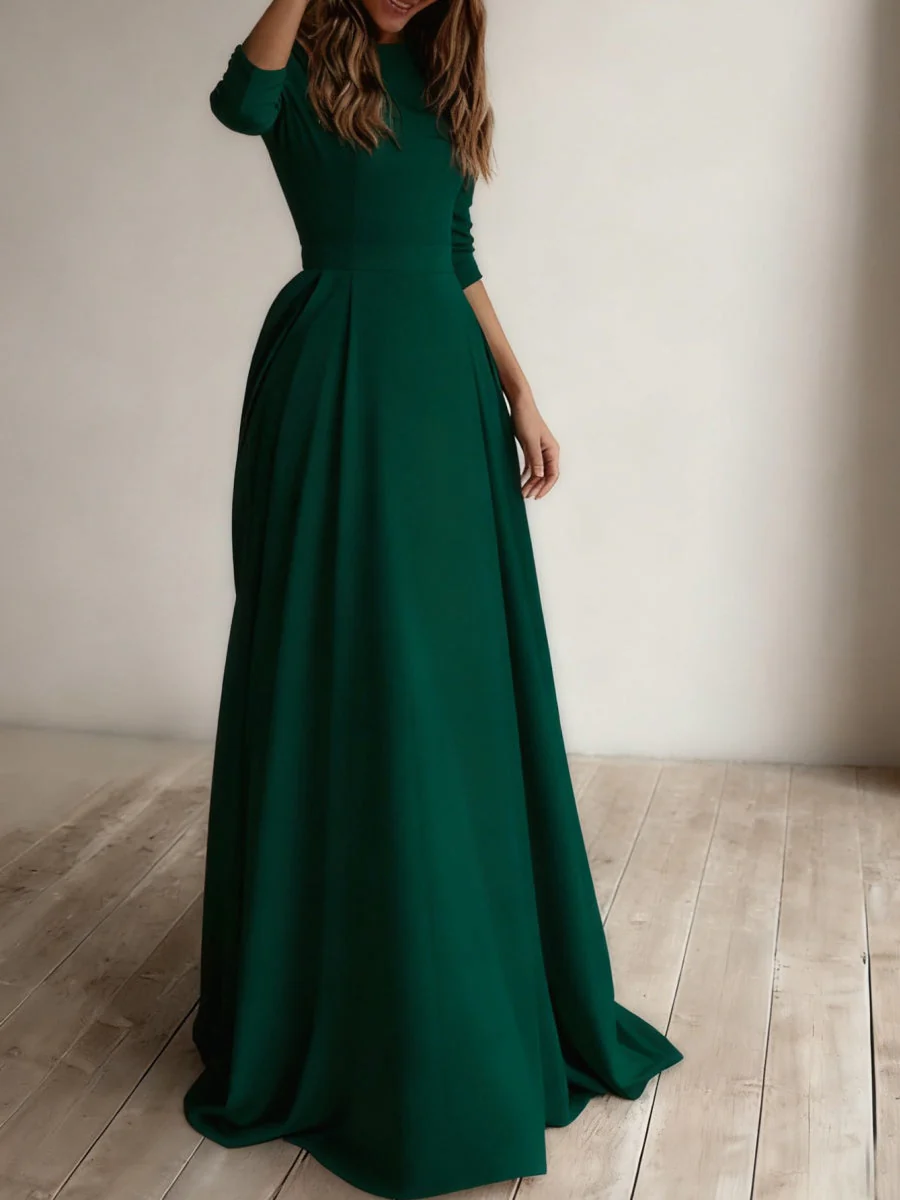 Simplicity Long Sleeve Parties Maxi Dresses - Image 23