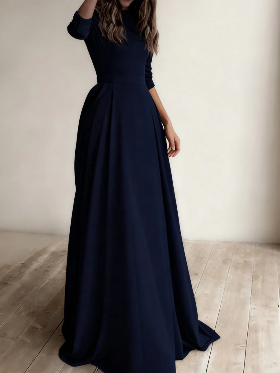 Simplicity Long Sleeve Parties Maxi Dresses - Image 26