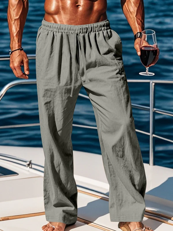 Breathable Moisture-wicking Leisure Wide-leg Pants - Image 10