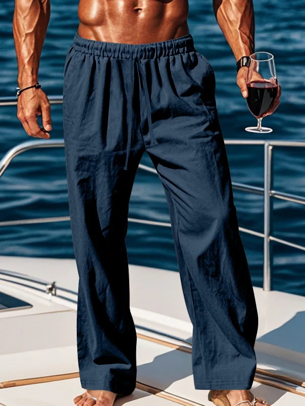 Breathable Moisture-wicking Leisure Wide-leg Pants - Image 4