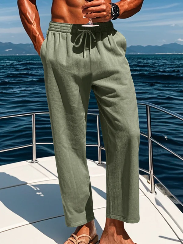Breathable Moisture-wicking Leisure Wide-leg Pants - Image 9