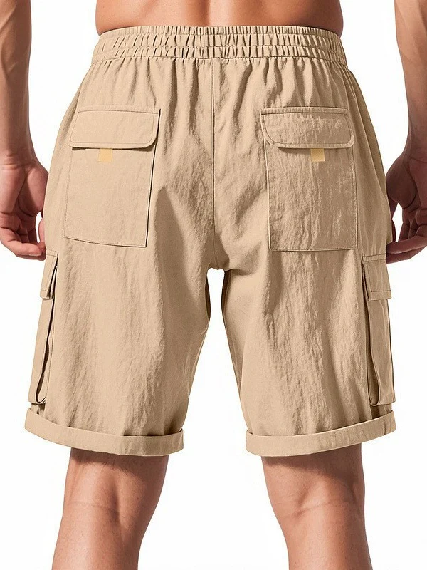 Skin-friendly Breathable Loose-fit Five Points Beach Shorts Shorts - Image 2
