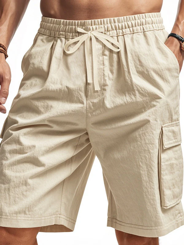 Skin-friendly Breathable Loose-fit Five Points Beach Shorts Shorts - Image 3