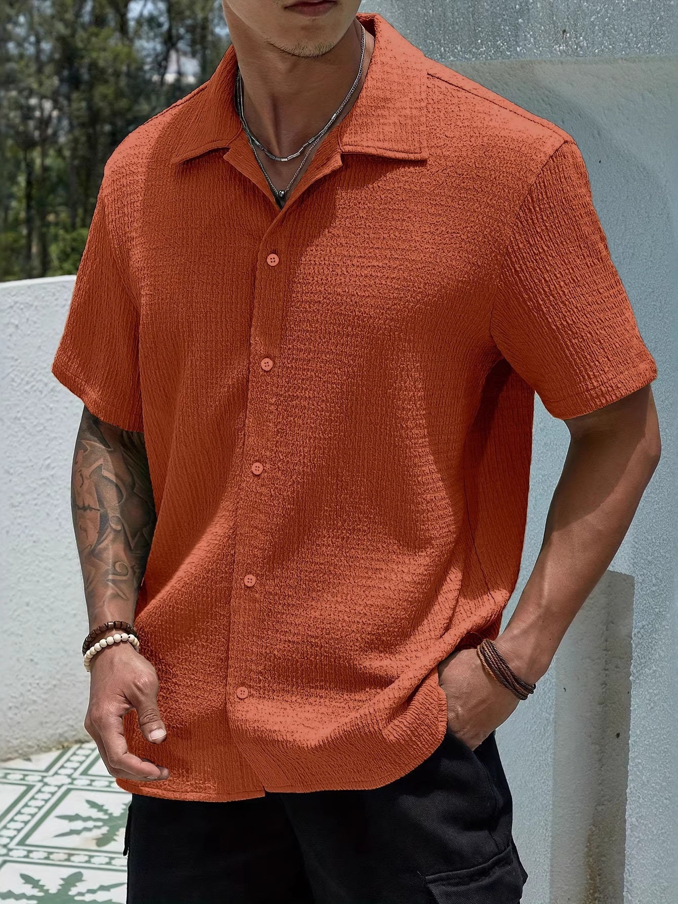 Retro Vacation Leisure Shirts - Image 2