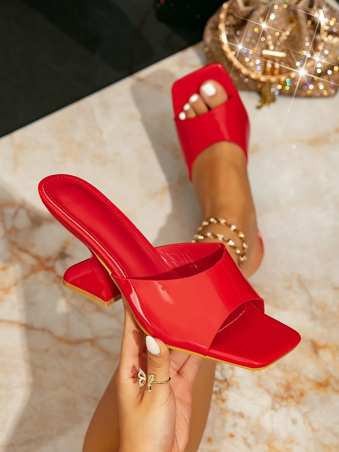 Women's High-heeled Sandals - Image 12