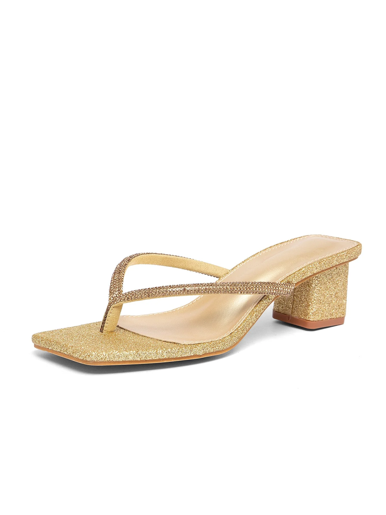 Women's High-heeled Sandals With Flip-flops - Image 8