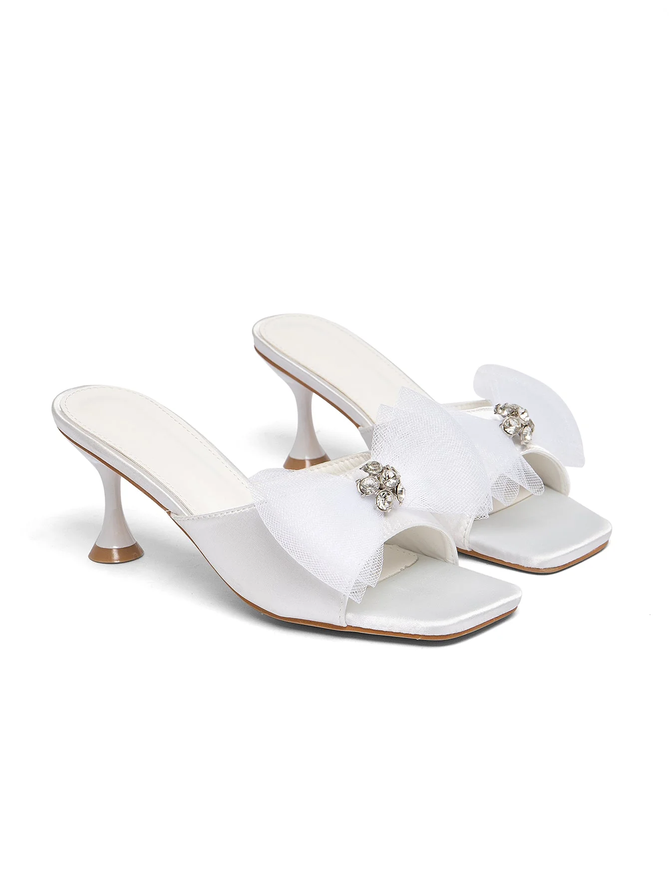 Bow-tie Women's High-heeled Sandals - Image 12