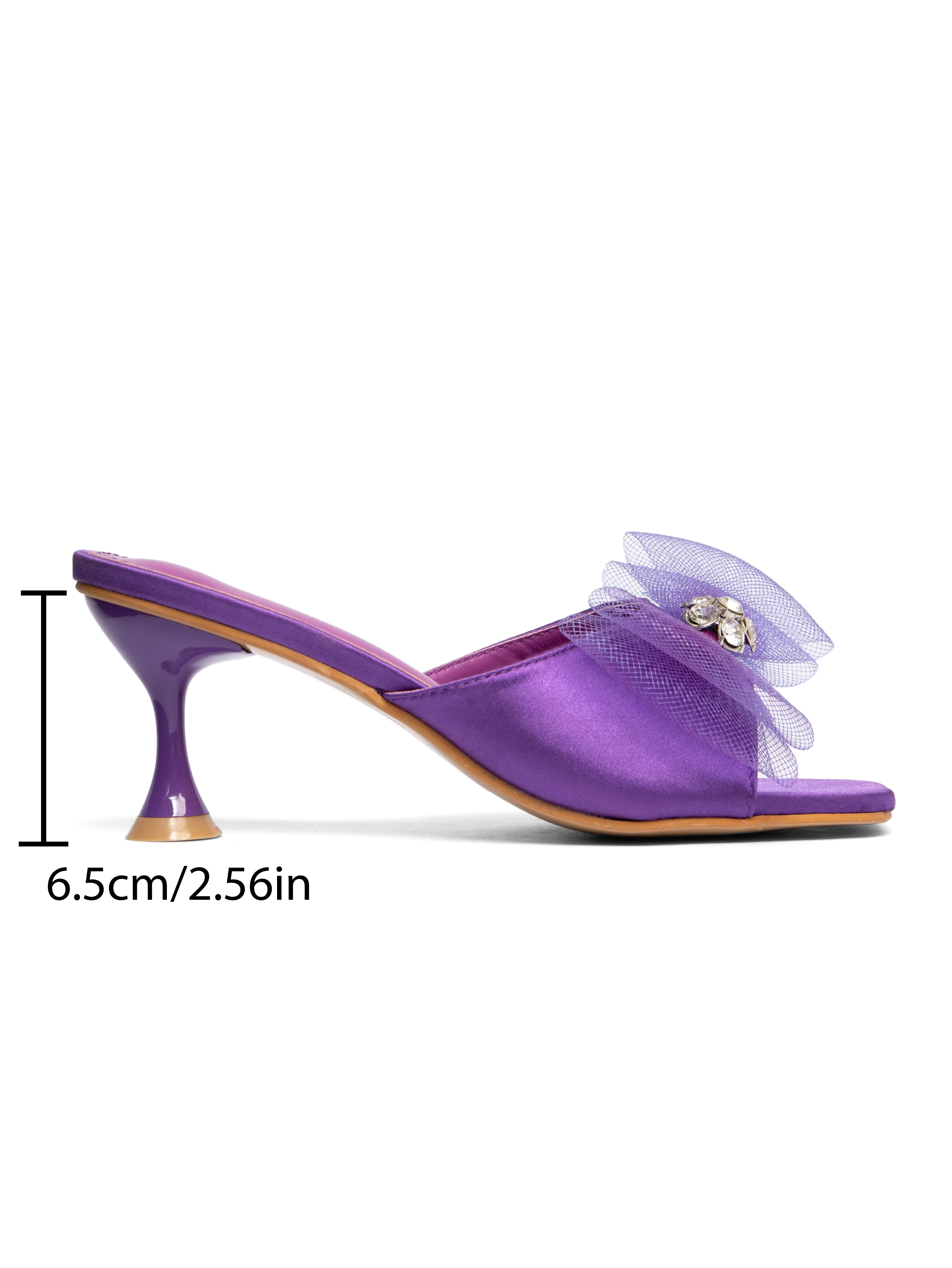 Bow-tie Women's High-heeled Sandals - Image 6