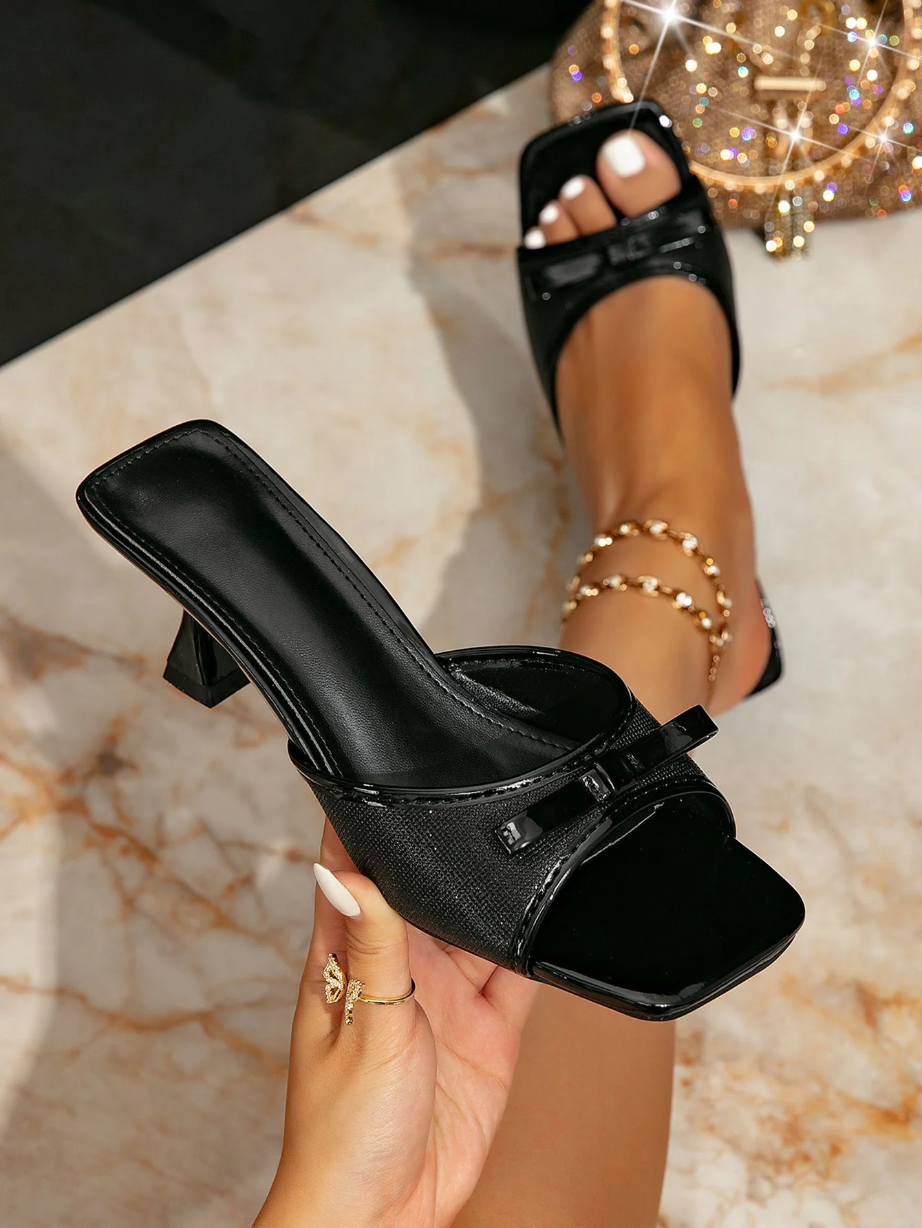 Women's High-heeled Sandals - Image 15