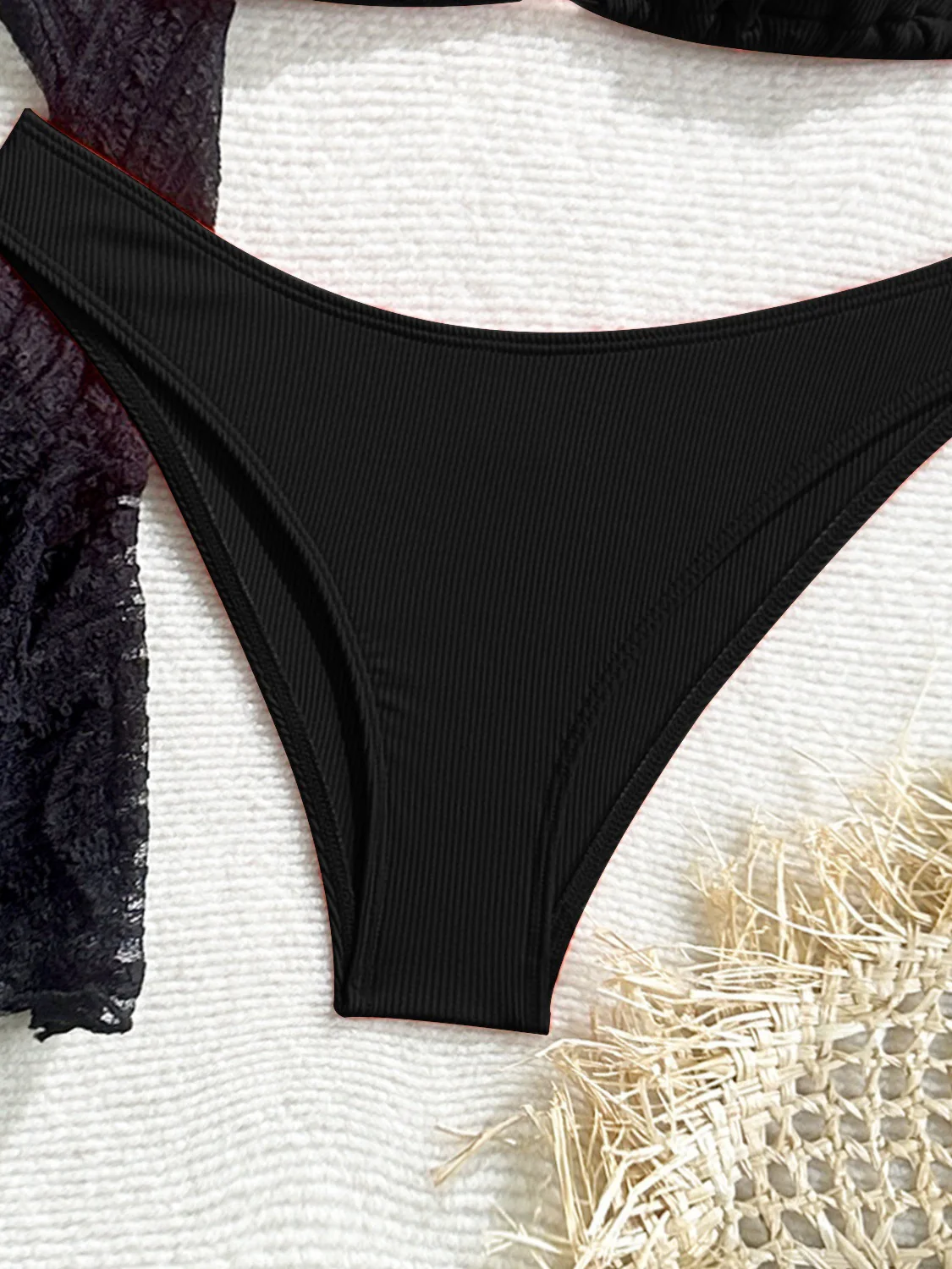Sexy Lace Mesh Swimsuit Bikini Four-piece Set - Image 30