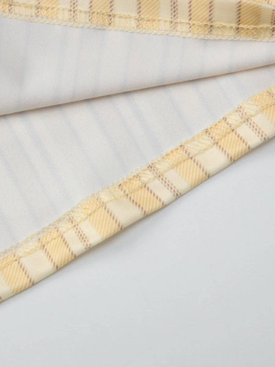 Retro Buttons Stripes Sexy Shirts - Image 11