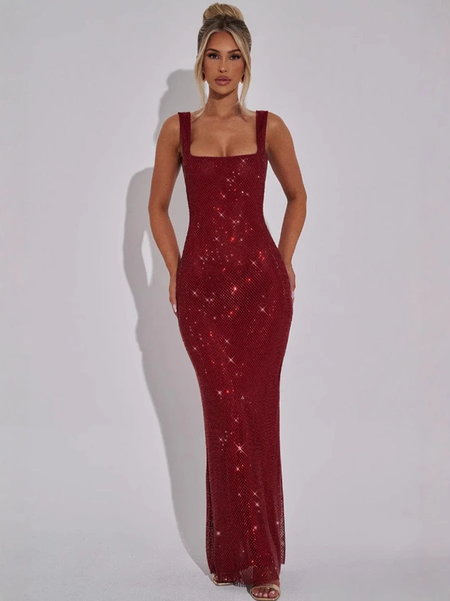 Sequins Maxi Dresses - Image 4