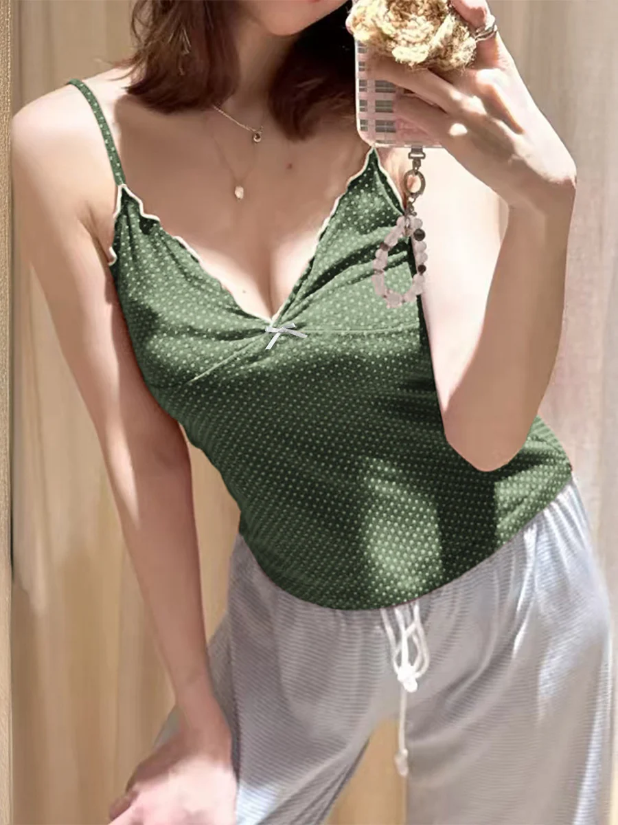 Polka Dot Camisole - Image 9
